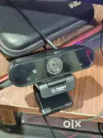 Webcam, Microphone and Gaming Keyboard