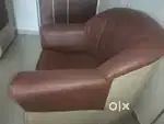One large sofa and two big couch