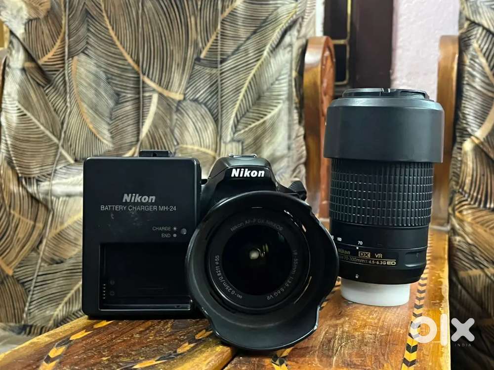 Nikon 5600 With dual lenes & dual battery