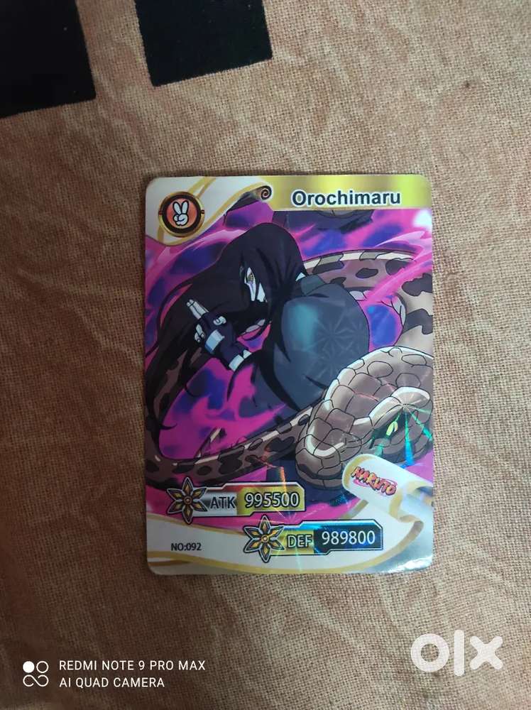 Rare Narruto card