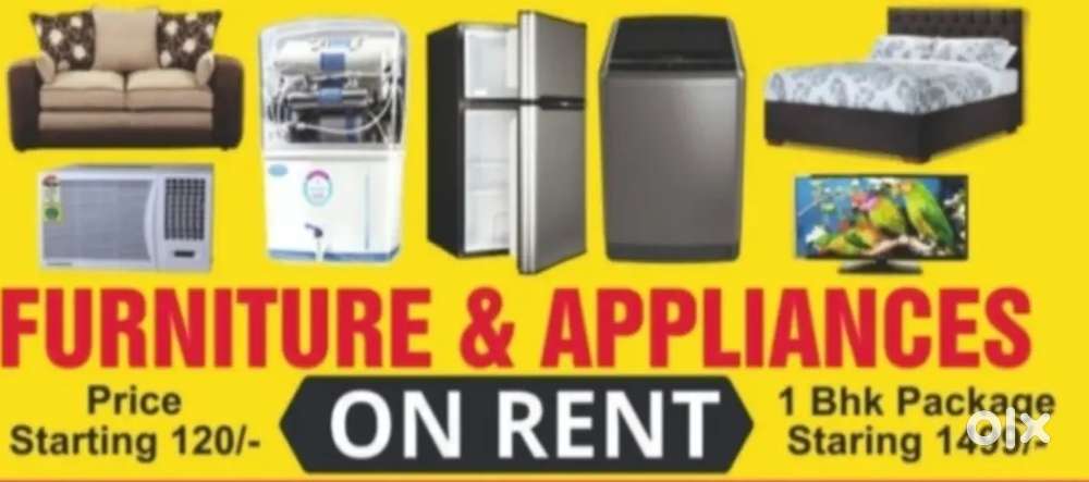 Furniture Appliances on RENT