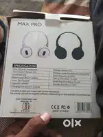 Max Pro headphone