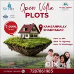 Just 11 lakhs 150 sq yards open plots shadnager