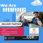 Delivery partner cum office staff for alangar group Trivandrum