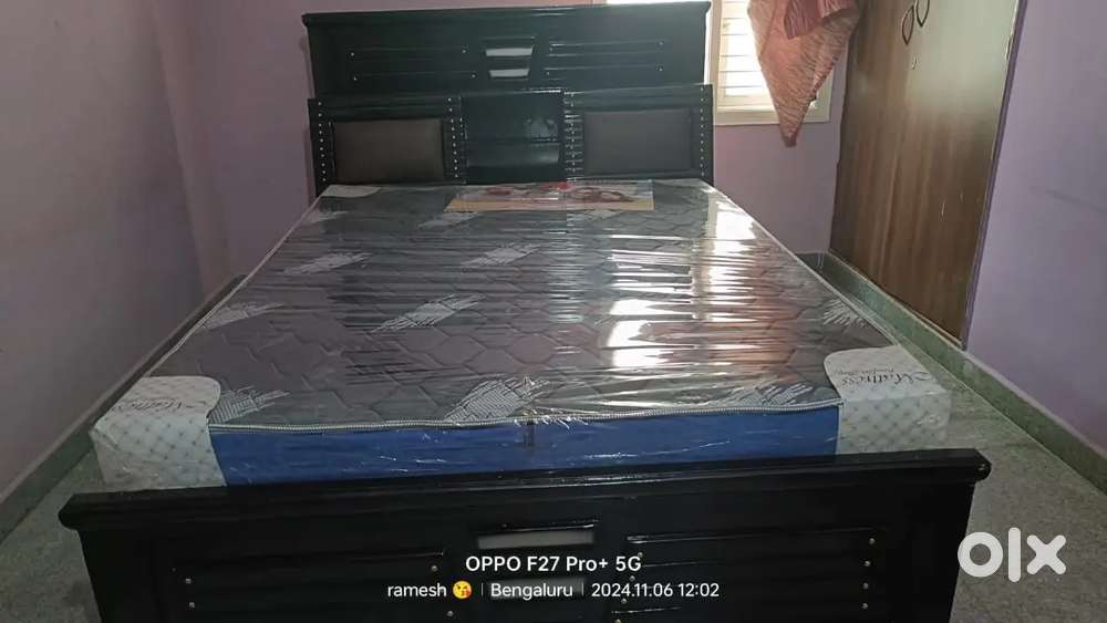 Brand new  furnitures head box storage cot