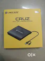 External DVD writer usb & c type Lapcare cruz