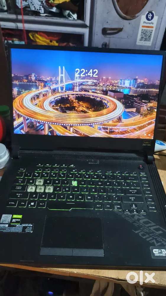 ASUS ROG- Gaming Laptop 500 Gb SSD. NVIDIA GTX 1650 i Gaming Graphic.