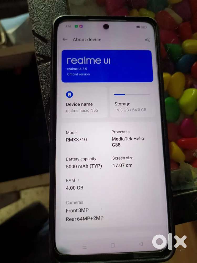 Realme naraz n55