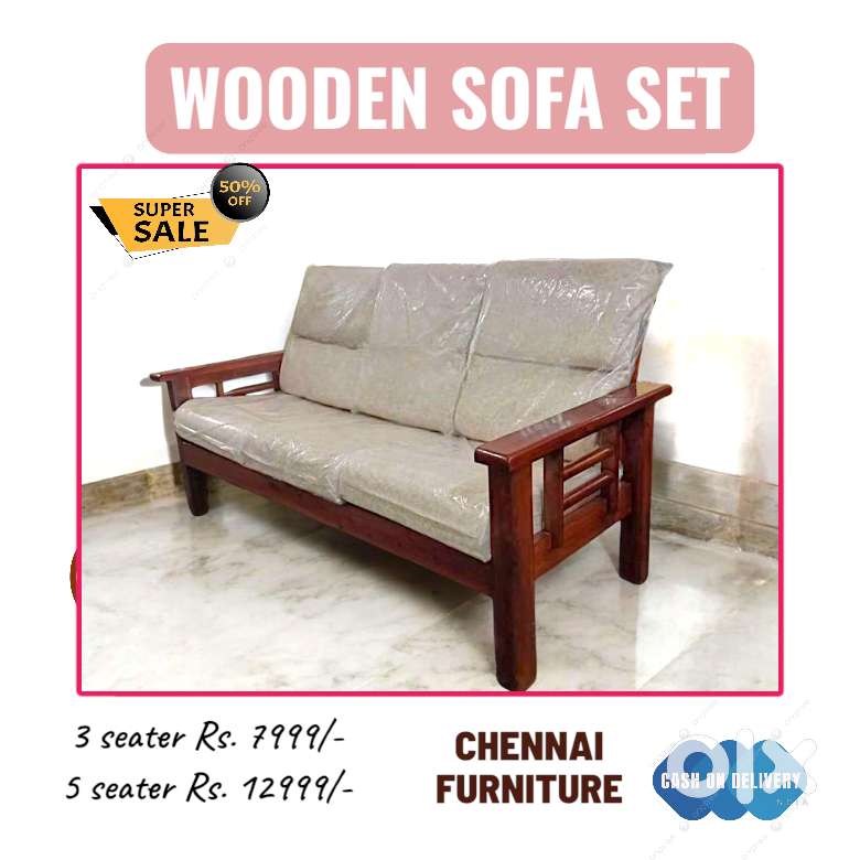 Sofa Sale Brand New Wooden Sofa set #6 HBE