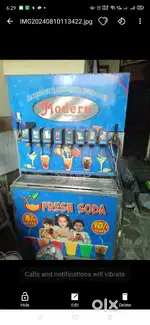 Modern Refrigeration Fresh Soda Machine
