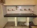 Single room with kitchen and bathroom