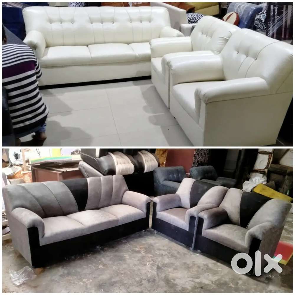 Goldust design fabric sofa set