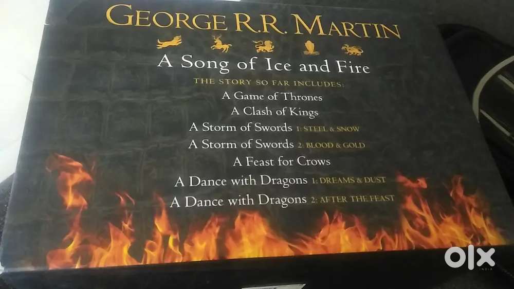 GEORGE R.R. MARTIN book set