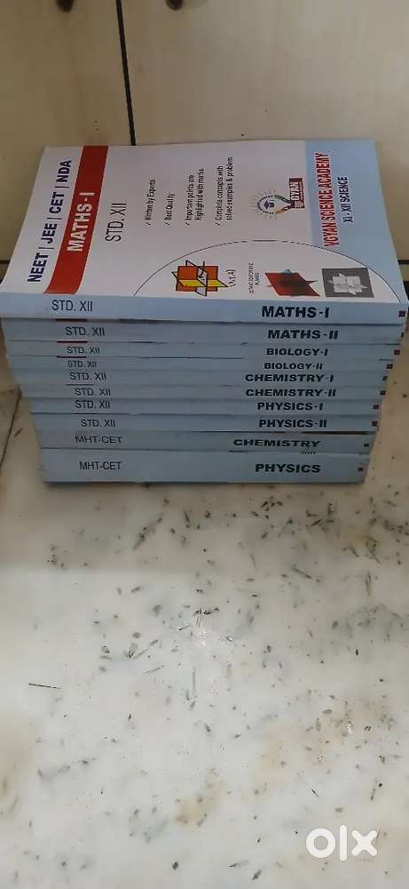 12th -Science Books - Complete concept with solved Examples & problems