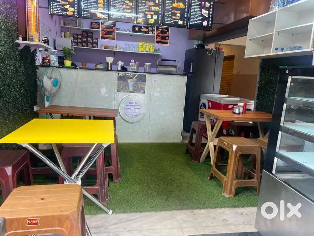 Running and Profitable cafe for sale in Royan circle, Chamrajpete.