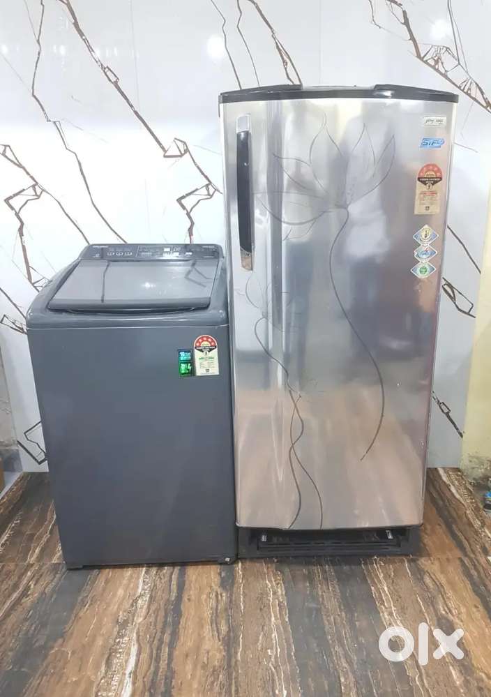 Whirlpool latest model washing machine and refrigerator