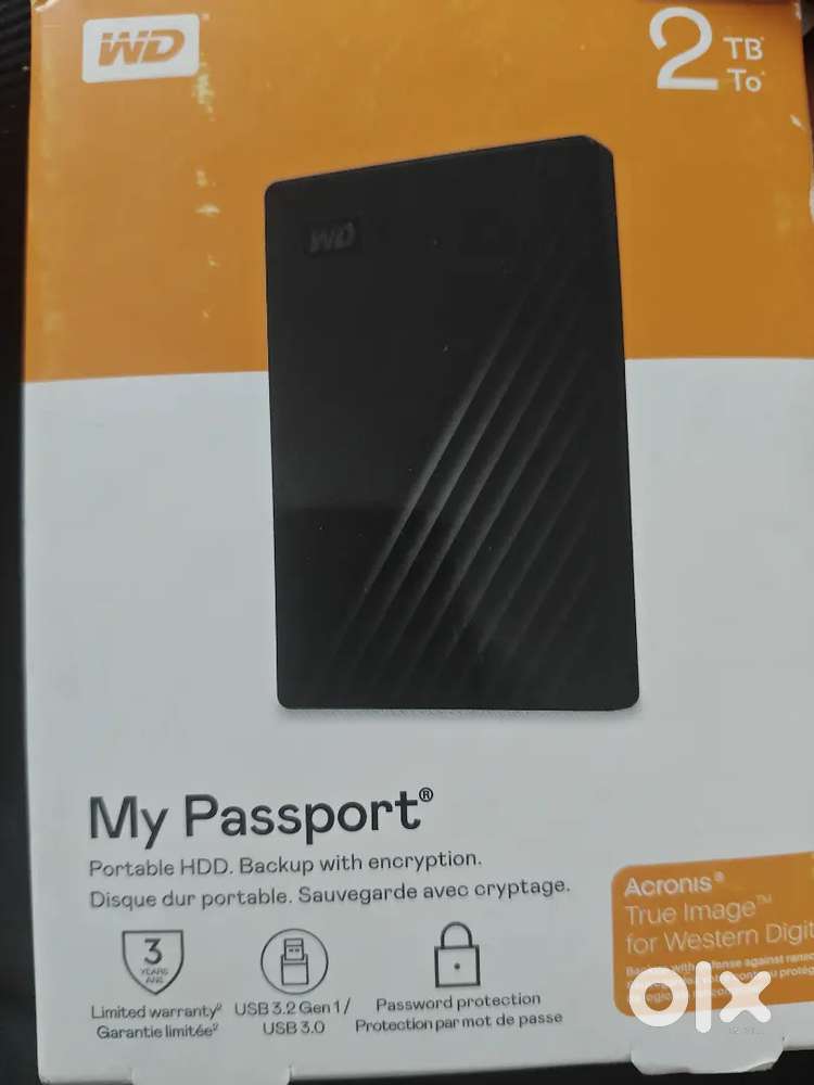 Western Digital MyPassport Hard Drive