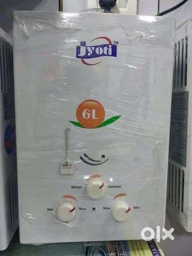 Jyoti 6L Gas Geyser..Under 3 warranty and 1 yr used good condition