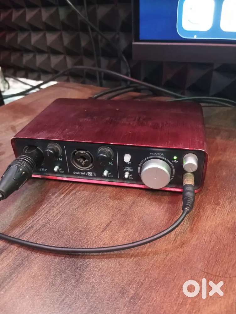 Focusrite scarlet 2i2 1st gen audio interface