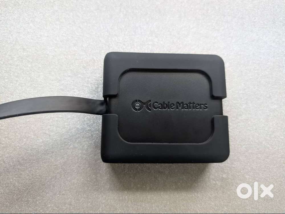 Cable Matters USB-C Dual Monitor Hub with Dual 4K DisplayPort, 2x USB