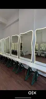 Mirror with Foldable Table & In-Built Lights – ₹4500 Each!