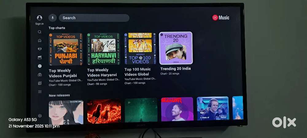 43 inch Sony Smart Tv