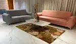 4 seater sofa and 3 seater sofa set with stripe model beautiful colous
