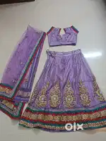 Sweet purple colour Lehnga available in very good condition.Negotiable