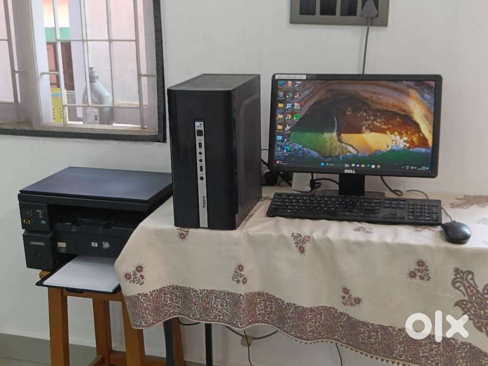 Intel Core i7 fullset Desktop & HP all in one laser Printer home used