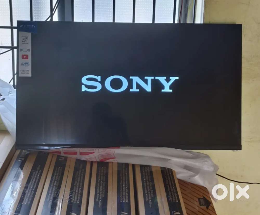 40 inch sony smart Android frameless oled 4k 3yr display waranty 12500
