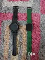 Smart watch amazfit and also available apple watch first one