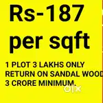 PURCHASE A PLOT Rs- 3LAKHS. RETURN Rs-1.8 CRORE