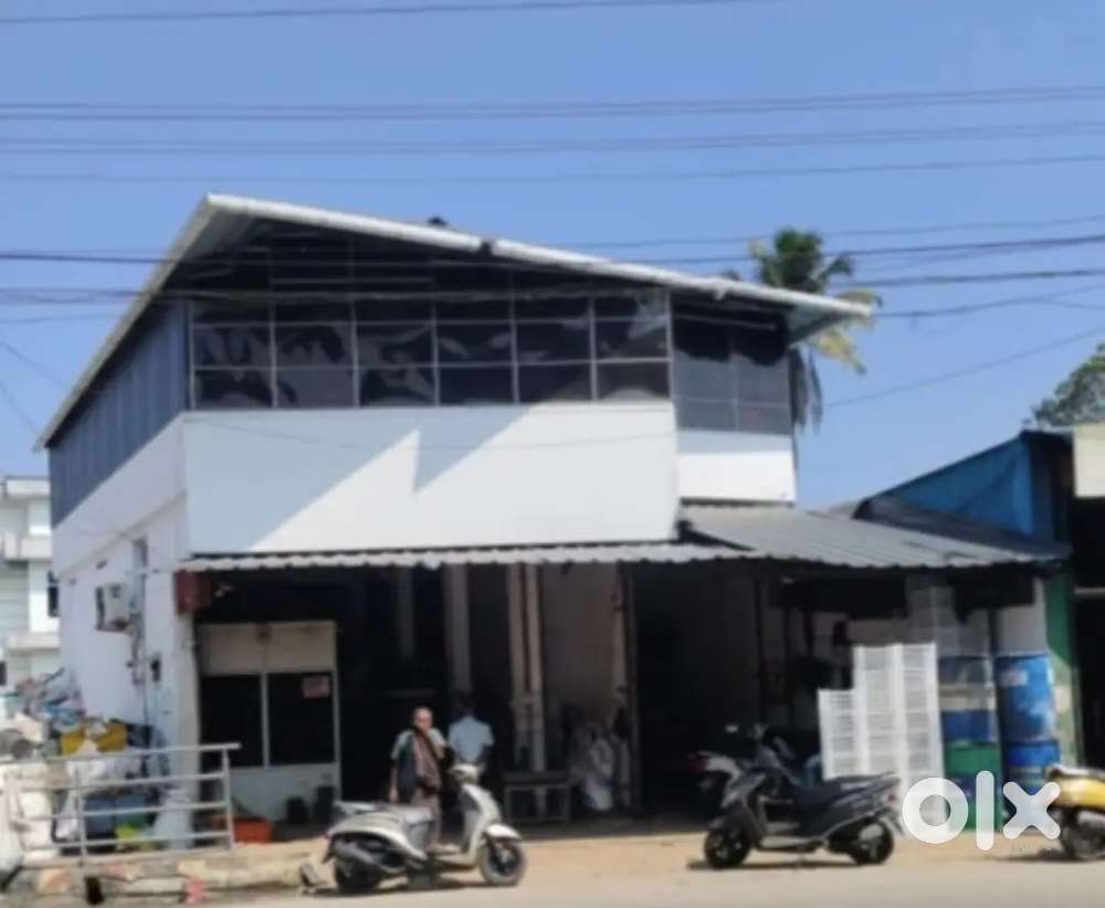 Commercial property, Kalady angamaliy nh side, 40000  rent , 3 cent