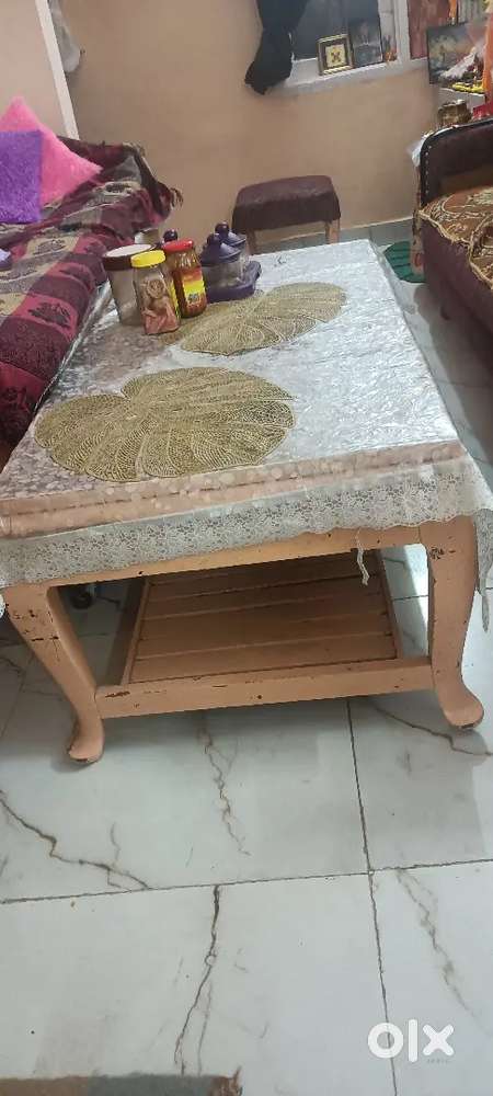 Center table sheesham real wood
