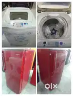 Samsung topload and samsung single door refrigerator