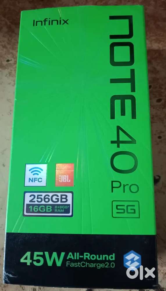 Infinix note 40 Pro 16/256