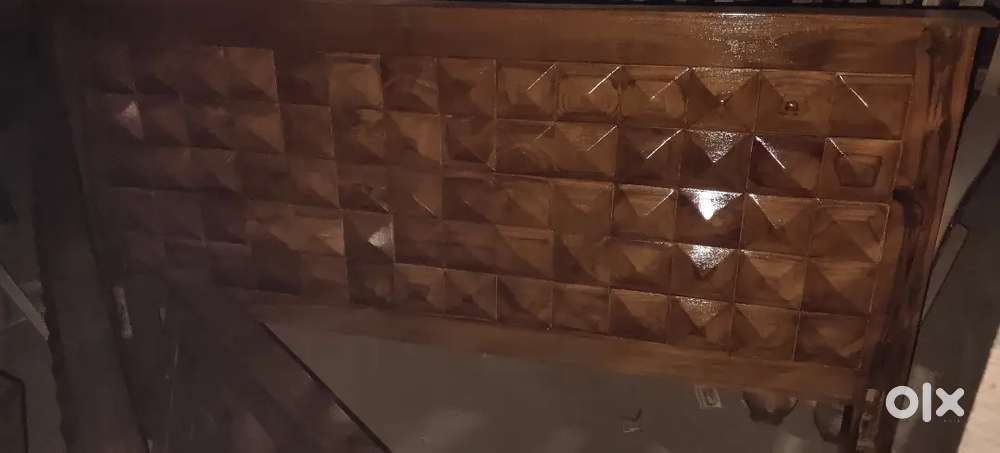 Teak wood cot