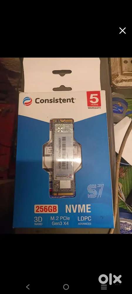 Consistent 256 GB SSD