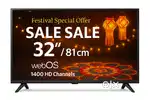 Big Sale 32 Smart Led TV 6800 & 32 4K Smart Voice Remote 8500 2YW