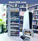 Rent PlayStation and X box consoles with your fav..games