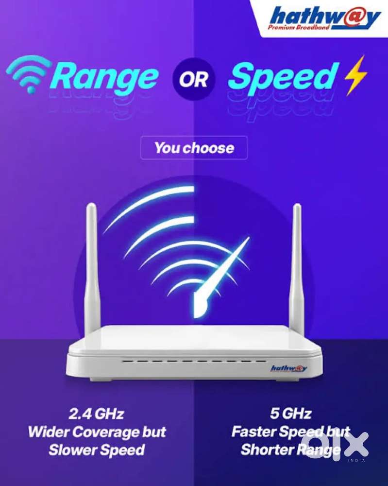Hathway broadband internet connection