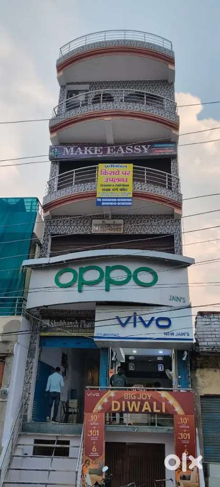 Ground floor hall is available on GT  Road Bhullanpur PAC varanasi NH.