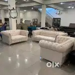 New brand best quality chesterfield 3+1+1 sofa set get direct from fac