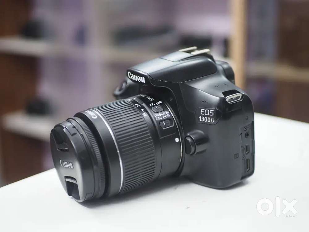 Canon EOS 1300d with EF-S 18-55mm lens