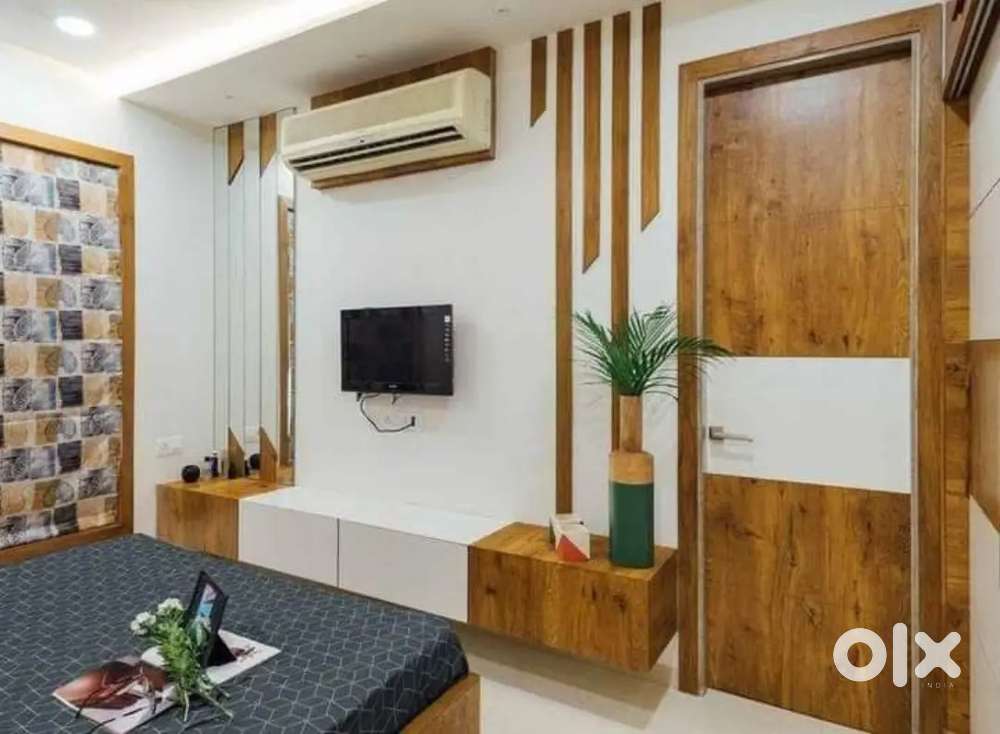 आपका फलेट कंप्लीट तैयार करके देंगे फर्नीचर कलर्स पीओपी के साथ