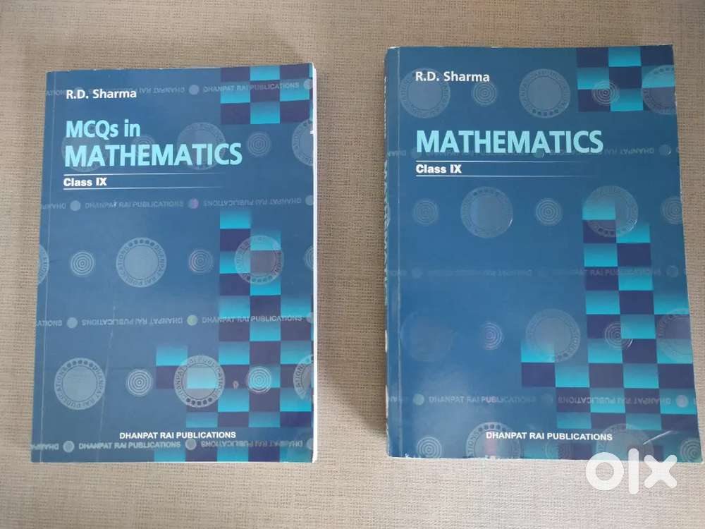 R.D. Sharma class IX Book with MCQ book