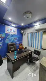 Fully furnished Office for rent with 2 cabins 1minutes walking station