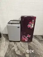Dgs 4141 Lg single door and Samsung topload washing machinen