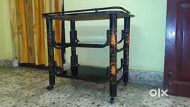 Wrought Iron TV Trolley (Multipurpose Shelf) for Living Room / Bedroom