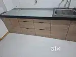 Modular kitchen 2 bhk flat available on rent chala vapi